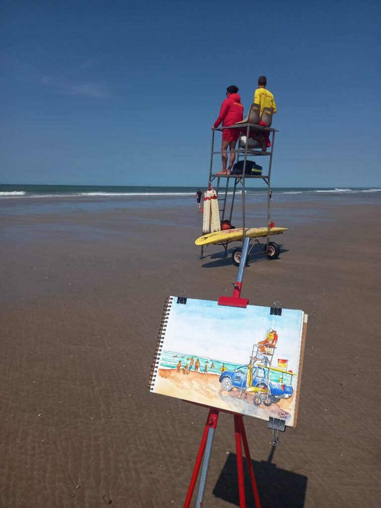 chevalet Soulac sur mer 26 08 24